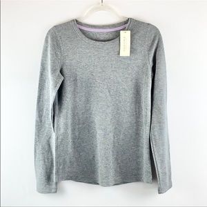 SONOMA | 🐺Heather Gray Crewneck Long-Sleeved Thermal Shirt Top